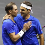 Federer pens heartfelt note for retiring Nadal