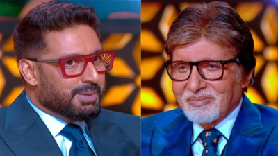 KBC 16: Abhishek Bachchan reveals Big B borrows his clothes and shoes