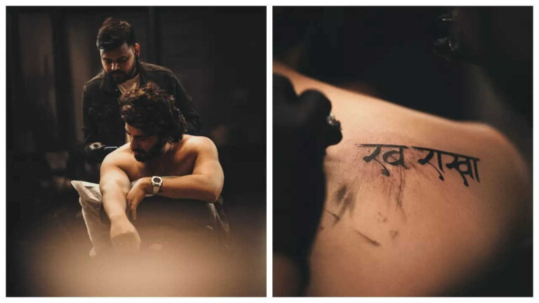 Arjun dedicates NEW tattoo to his late mother